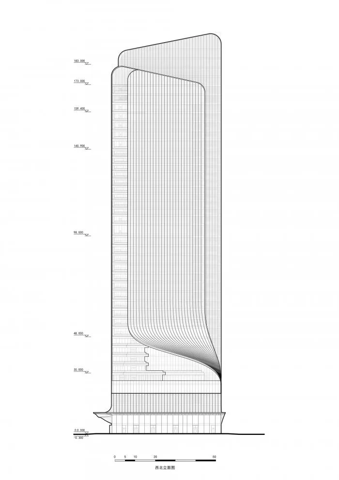 BIM Architecture | Originally, Skirts Can Really Look Like Skirts | Decoding GWP Fengsheng 101 Building