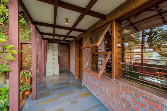 BIM Architecture | Tranquil Garden Vacation Home - Indian Residential "Palasvada"