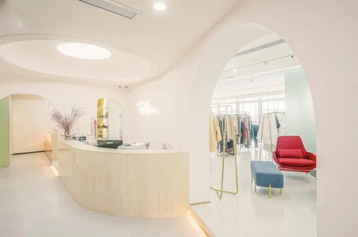 BIM Architecture | Comfortable and Elegant Cold Wind - Ruhan Cultural Office Space/inDeco Leading Building Intelligent Manufacturing