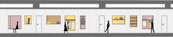 BIM Architecture | Comfortable and Elegant Cold Wind - Ruhan Cultural Office Space/inDeco Leading Building Intelligent Manufacturing