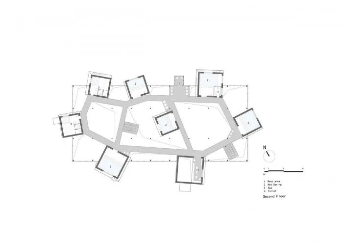 BIM Architecture | Moriya Onsen Center/B.L.U.E. Architectural Design Firm