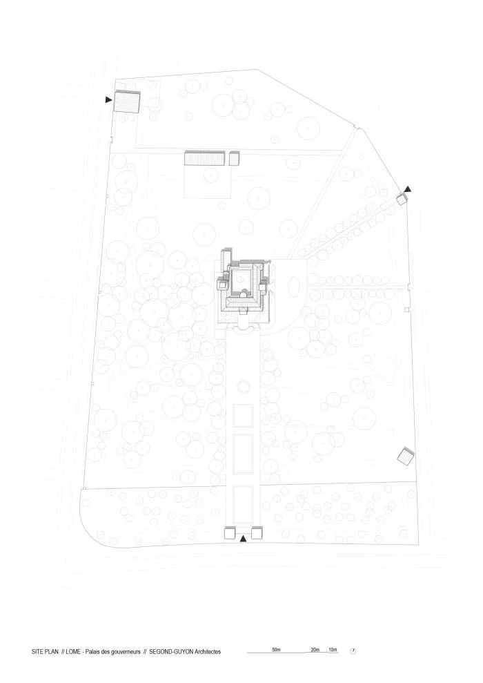 BIM Architecture | Dialogue between Past and Present - Exhibition Space and Studio at the Governor General's Residence in Lomé/Segond Guyon Architects