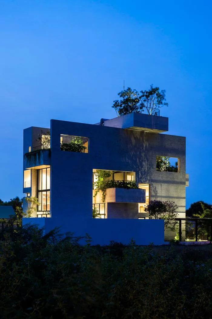 BIM Architecture | Urban 'Tree House', Binh Residential/Wu Chongyi Architectural Firm in Vietnam