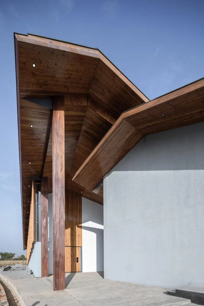 BIM Architecture | Rural Living Room Creation - Jiaoling Shed/Artificial Architecture Studio