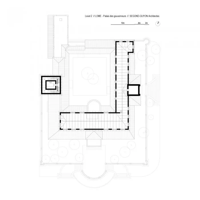 BIM Architecture | Dialogue between Past and Present - Exhibition Space and Studio at the Governor General's Residence in Lomé/Segond Guyon Architects