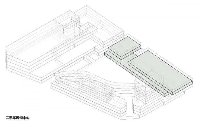 BIM Architecture | The Starting Point of Speed Car King - Tianyi International Automobile City/Sanyi Architectural Design