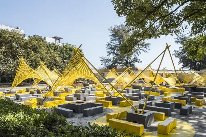 BIM Architecture | "Bonfire" Space Installation, Shenzhen/MAT Super Architecture Firm