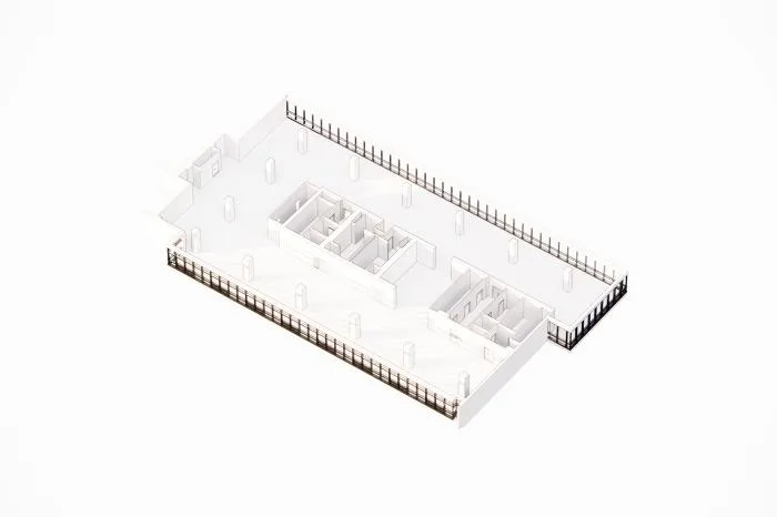 BIM Architecture | Comfortable and Elegant Cold Wind - Ruhan Cultural Office Space/inDeco Leading Building Intelligent Manufacturing