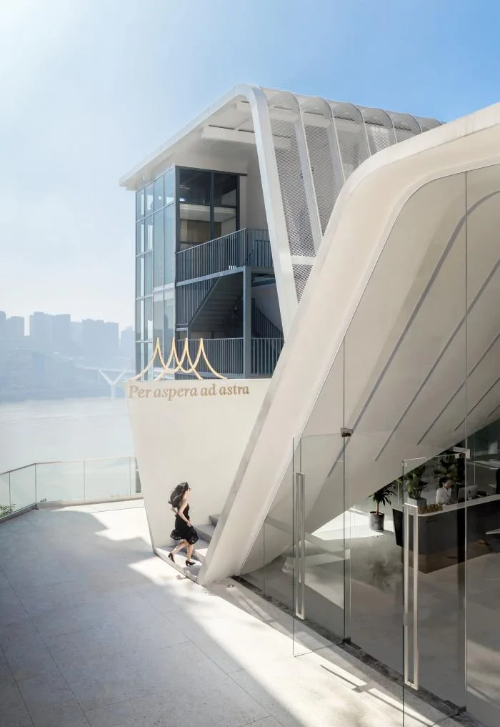 BIM Architecture | Wedding Skirt Skirt - Chongqing Printing Factory's Mountain Ghost Boutique Hotel Renovation/Ordinary Design