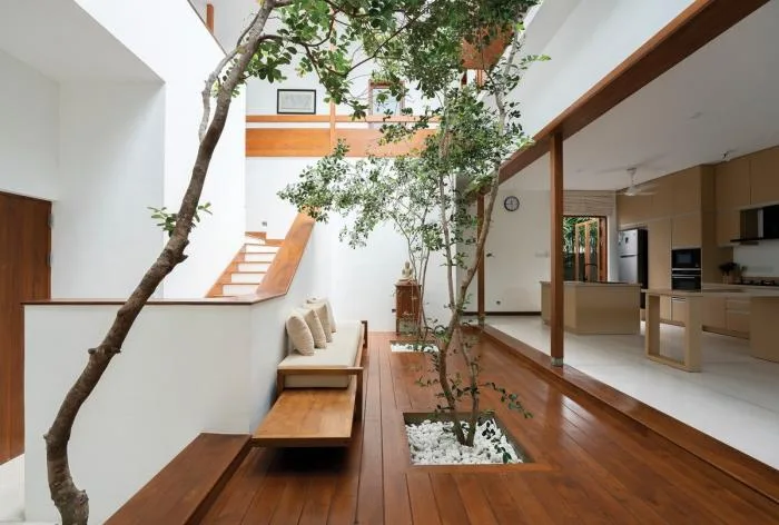 BIM architecture | Rich coffee with latte art - Kodikara Residence in Sri Lanka