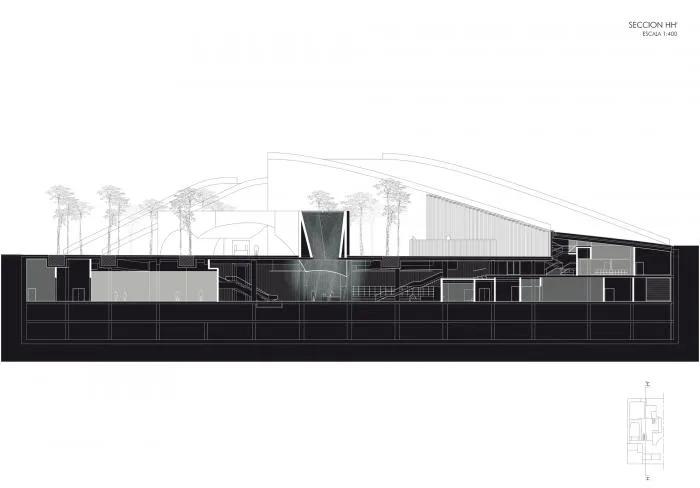 BIM architecture | Sculptures hollowed out and dancing: Seville New Cultural Center/V á zquez Consuegra