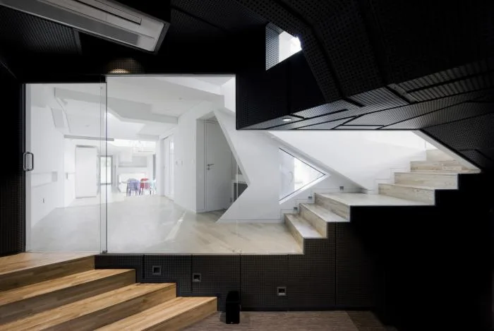 BIM architecture | Dynamic and continuous, forming a mountain range on its own: Korean "siheyuan"/IROJE KHM Architects