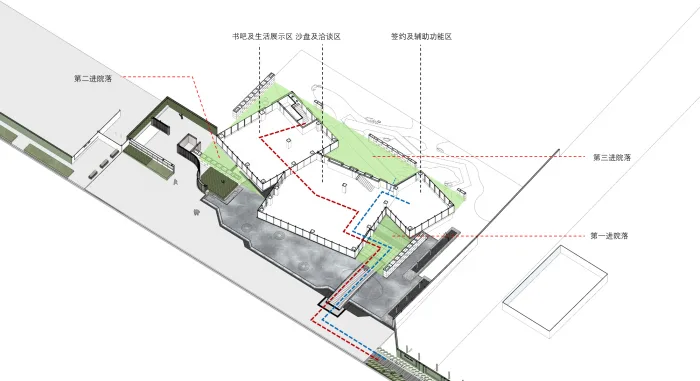 BIM Architecture | Wenlan Academy - Xi'an Sunshine City Wenlan Mansion Demonstration Zone/Tianhua Architectural Design