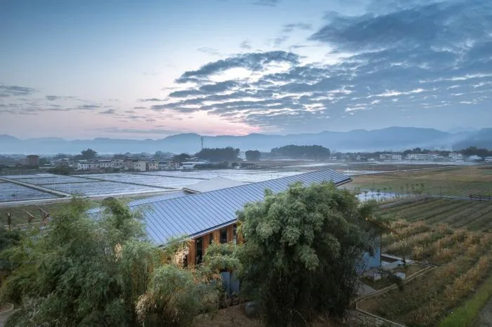 BIM Architecture | Rural Living Room Creation - Jiaoling Shed/Artificial Architecture Studio