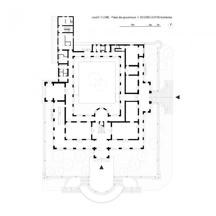 BIM Architecture | Dialogue between Past and Present - Exhibition Space and Studio at the Governor General's Residence in Lomé/Segond Guyon Architects