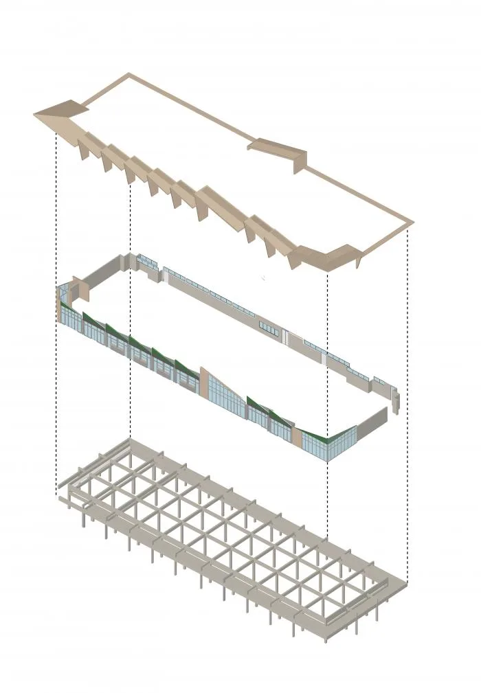 BIM Architecture | Vegetable Market from the Perspective of Third Space, Qinhai Neighborhood Center/Yushe Yuzhu