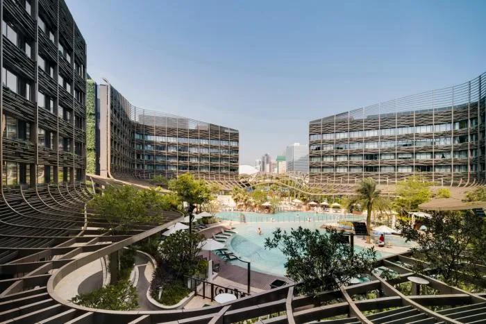 BIM Architecture | Ocean Park Marriott Hotel, Urban Resort in Ocean Atmosphere/Aedas
