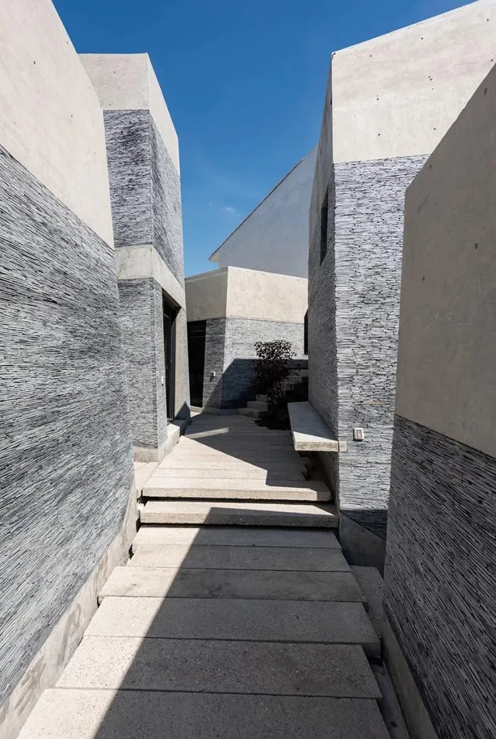 BIM Architecture | A Cluster of Rocks Looking at Each Other - Amanali Residential/Rojkind Arquitectos