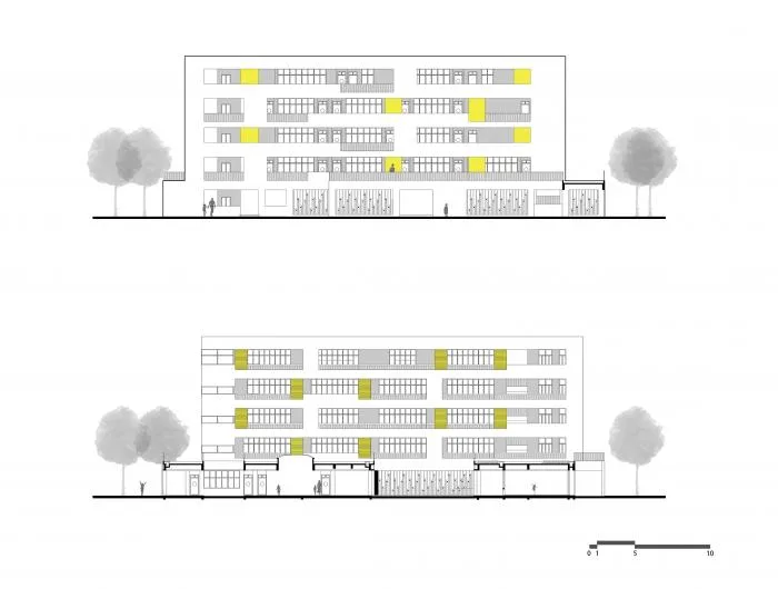BIM Architecture | Small River Winding, Joyful Childhood - Ningbo Hangzhou Bay Binhai Primary School/Zhejiang University Architectural Design and Research Institute