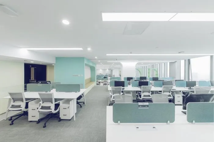 BIM Architecture | Comfortable and Elegant Cold Wind - Ruhan Cultural Office Space/inDeco Leading Building Intelligent Manufacturing