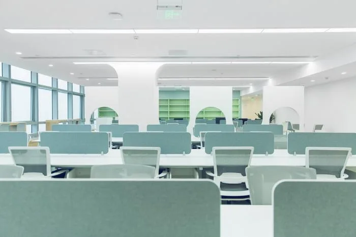 BIM Architecture | Comfortable and Elegant Cold Wind - Ruhan Cultural Office Space/inDeco Leading Building Intelligent Manufacturing