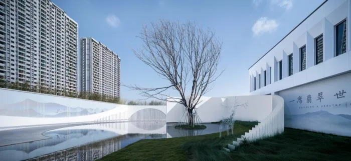 BIM Architecture | Stereoscopic Deconstruction, Floating Glimpse - Aoyuan · Jadeite Landu Art Museum/HYP-ARCH by Hope Group