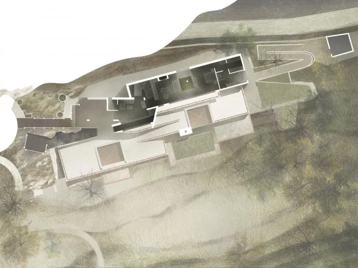 BIM Architecture | Amidst the roughness, tranquil retreat, Himalayan hill hut/Ant Studio