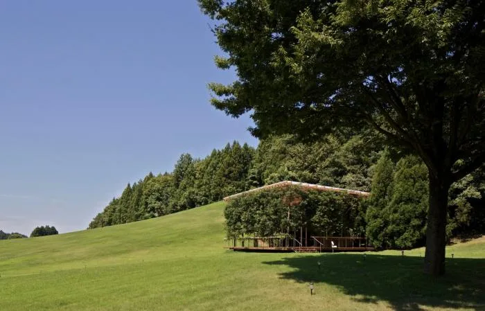 BIM Architecture | Fumihiko Maki Maezawa Residential Garden Outdoor Theater+White Flower Pavilion/APL Design Workshop