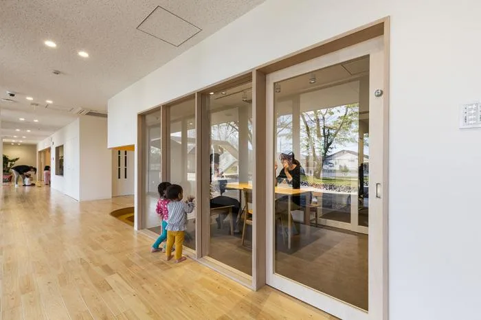 BIM Architecture | Wooden Playground in Children's Paintings, MRN Kindergarten/HIBINOSEKEI+Hibino Design