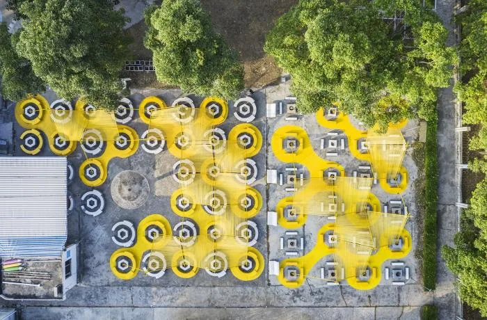 BIM Architecture | "Bonfire" Space Installation, Shenzhen/MAT Super Architecture Firm