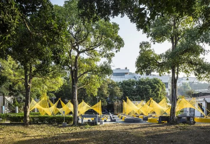 BIM Architecture | "Bonfire" Space Installation, Shenzhen/MAT Super Architecture Firm