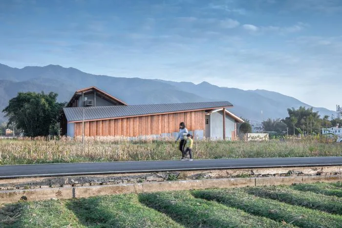 BIM Architecture | Rural Living Room Creation - Jiaoling Shed/Artificial Architecture Studio