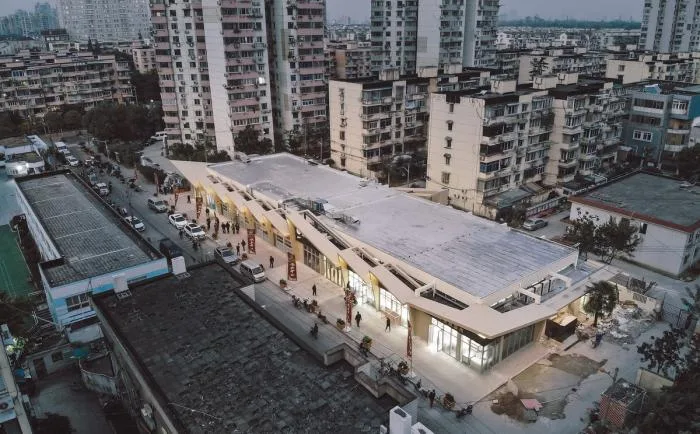 BIM Architecture | Vegetable Market from the Perspective of Third Space, Qinhai Neighborhood Center/Yushe Yuzhu