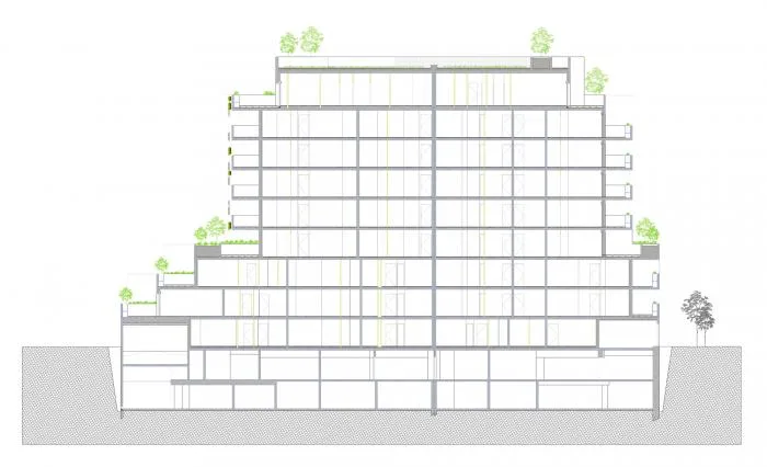 BIM Architecture | Extremely Changing Texture, Skin Lea Park Apartment "I-Park"/NBJ Architects