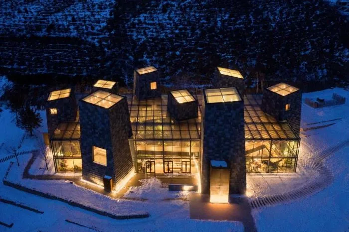 BIM Architecture | Moriya Onsen Center/B.L.U.E. Architectural Design Firm