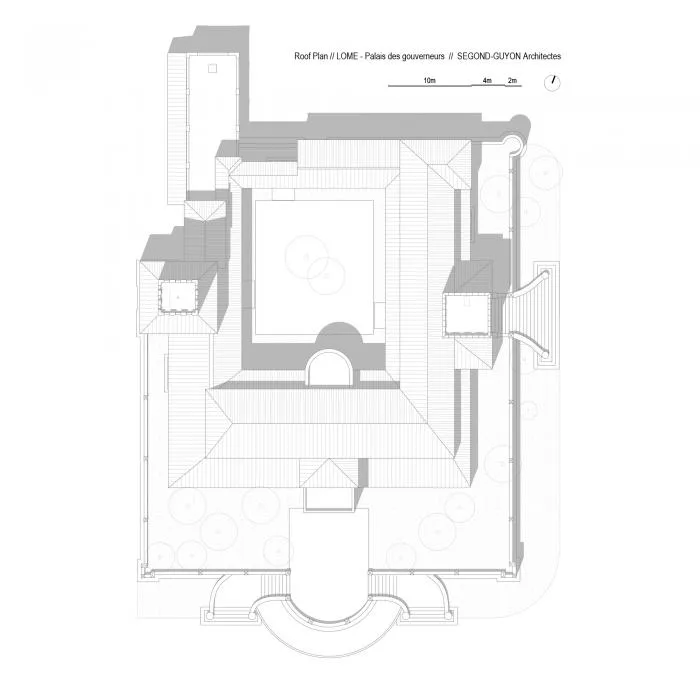 BIM Architecture | Dialogue between Past and Present - Exhibition Space and Studio at the Governor General's Residence in Lomé/Segond Guyon Architects