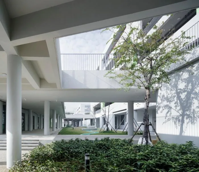 BIM Architecture | Small River Winding, Joyful Childhood - Ningbo Hangzhou Bay Binhai Primary School/Zhejiang University Architectural Design and Research Institute