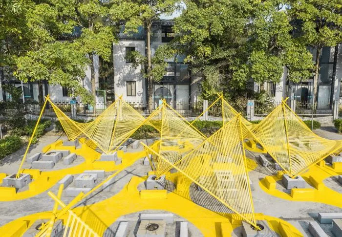 BIM Architecture | "Bonfire" Space Installation, Shenzhen/MAT Super Architecture Firm