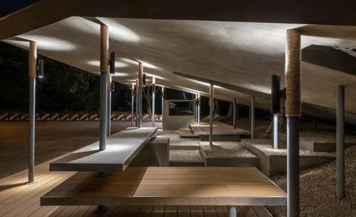 BIM Architecture | Shao Weiyan's New Work | Between Light and Heavy, Layered Structure: South Gate Bus Stop of Jiaotong University