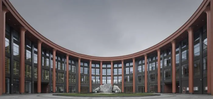 BIM Architecture | Nanjing Foreign Language School Fangshan Campus/GLA Architectural Design