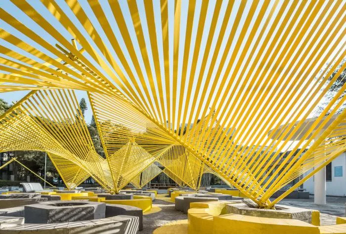 BIM Architecture | "Bonfire" Space Installation, Shenzhen/MAT Super Architecture Firm