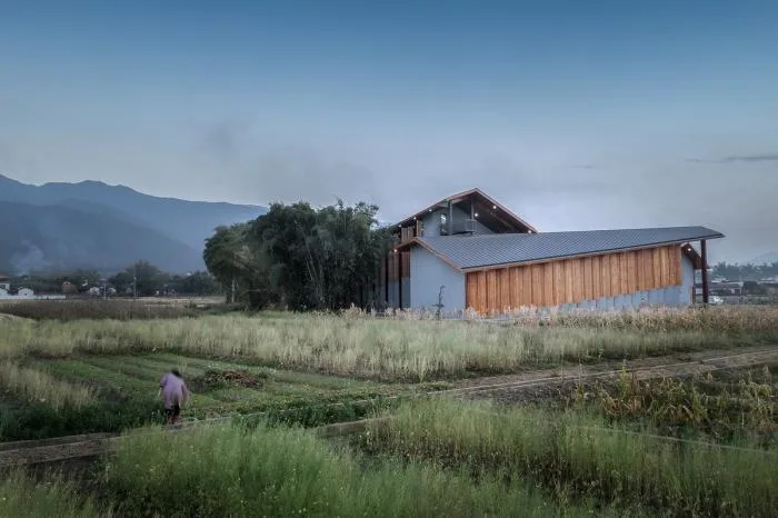 BIM Architecture | Rural Living Room Creation - Jiaoling Shed/Artificial Architecture Studio