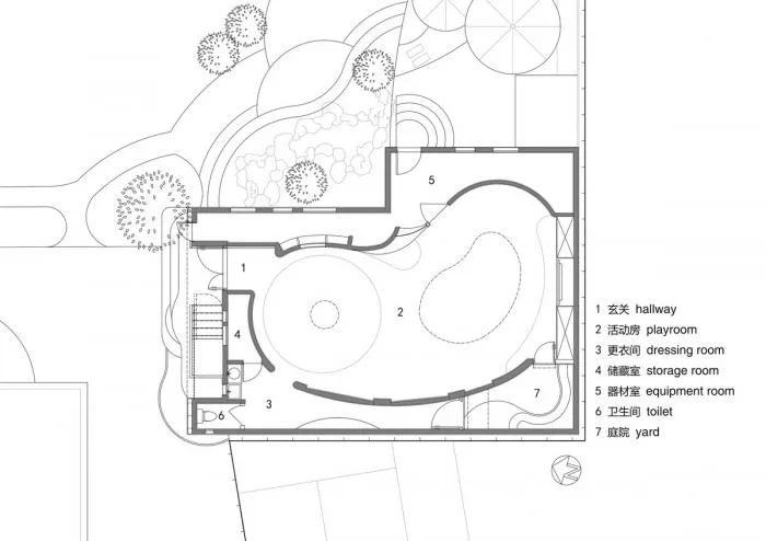 BIM Architecture | 'Pea House', a renovated kindergarten/Shanghai Liben Architectural Firm