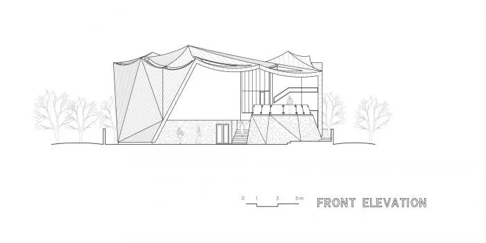 BIM architecture | Dynamic and continuous, forming a mountain range on its own: Korean "siheyuan"/IROJE KHM Architects