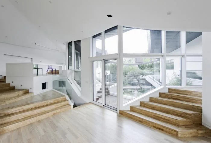 BIM architecture | Dynamic and continuous, forming a mountain range on its own: Korean "siheyuan"/IROJE KHM Architects