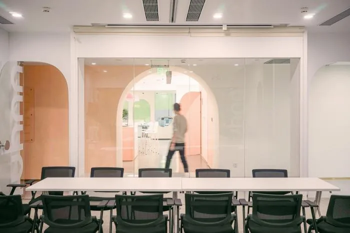BIM Architecture | Comfortable and Elegant Cold Wind - Ruhan Cultural Office Space/inDeco Leading Building Intelligent Manufacturing