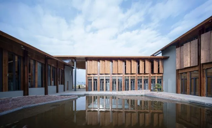 BIM Architecture | Rural Living Room Creation - Jiaoling Shed/Artificial Architecture Studio