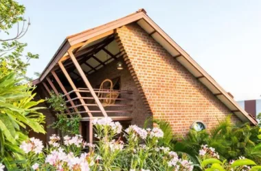 BIM Architecture: Serene Garden Retreat - The Indian 