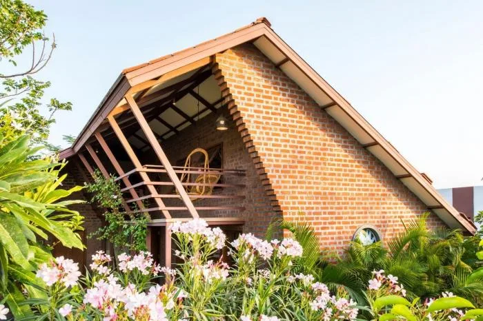 BIM Architecture | Tranquil Garden Vacation Home - Indian Residential "Palasvada"