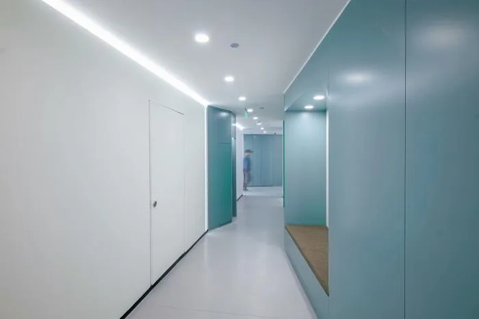 BIM Architecture | Comfortable and Elegant Cold Wind - Ruhan Cultural Office Space/inDeco Leading Building Intelligent Manufacturing
